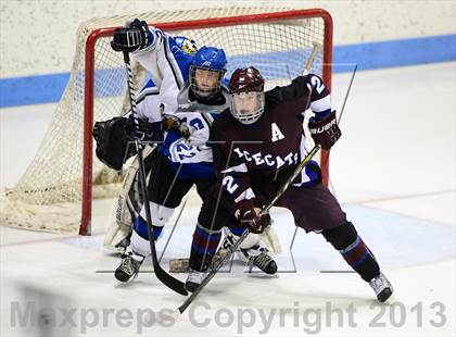 Thumbnail 1 in Brookfield/Bethel/Danbury vs. East Catholic (CIAC Division II Semifinal) photogallery.