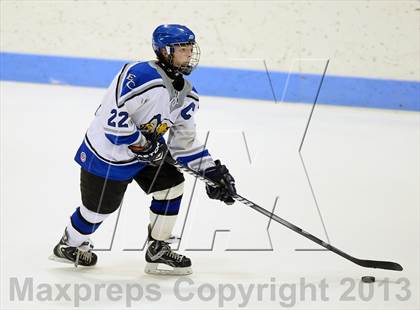 Thumbnail 1 in Brookfield/Bethel/Danbury vs. East Catholic (CIAC Division II Semifinal) photogallery.