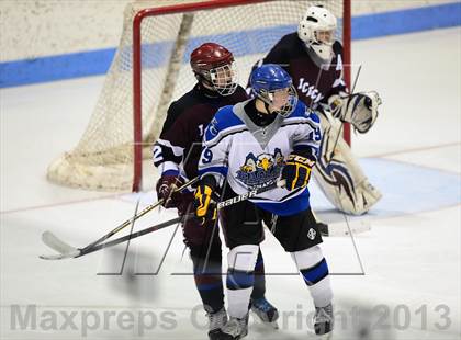 Thumbnail 2 in Brookfield/Bethel/Danbury vs. East Catholic (CIAC Division II Semifinal) photogallery.