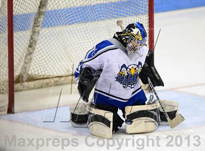 Thumbnail 2 in Brookfield/Bethel/Danbury vs. East Catholic (CIAC Division II Semifinal) photogallery.