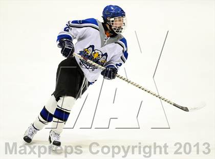 Thumbnail 1 in Brookfield/Bethel/Danbury vs. East Catholic (CIAC Division II Semifinal) photogallery.