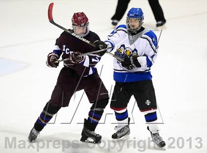 Thumbnail 1 in Brookfield/Bethel/Danbury vs. East Catholic (CIAC Division II Semifinal) photogallery.