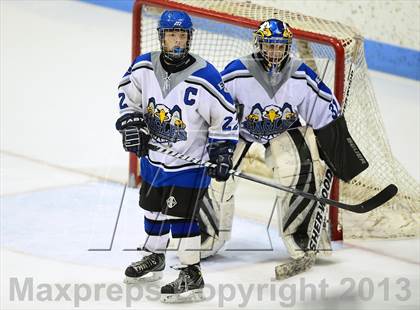 Thumbnail 3 in Brookfield/Bethel/Danbury vs. East Catholic (CIAC Division II Semifinal) photogallery.
