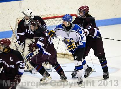 Thumbnail 1 in Brookfield/Bethel/Danbury vs. East Catholic (CIAC Division II Semifinal) photogallery.