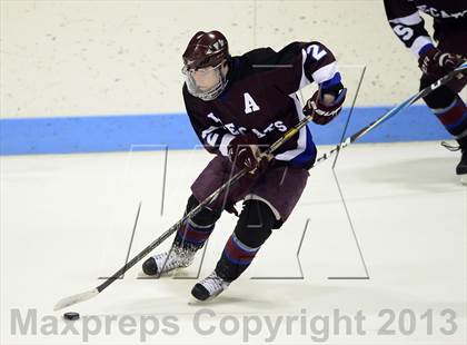 Thumbnail 3 in Brookfield/Bethel/Danbury vs. East Catholic (CIAC Division II Semifinal) photogallery.