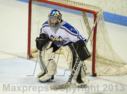 Thumbnail 2 in Brookfield/Bethel/Danbury vs. East Catholic (CIAC Division II Semifinal) photogallery.