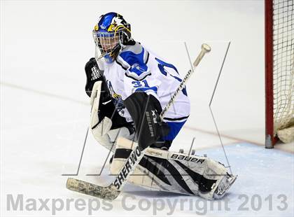 Thumbnail 1 in Brookfield/Bethel/Danbury vs. East Catholic (CIAC Division II Semifinal) photogallery.