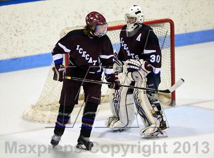 Thumbnail 1 in Brookfield/Bethel/Danbury vs. East Catholic (CIAC Division II Semifinal) photogallery.