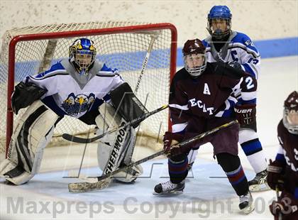 Thumbnail 2 in Brookfield/Bethel/Danbury vs. East Catholic (CIAC Division II Semifinal) photogallery.