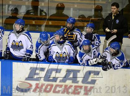 Thumbnail 3 in Brookfield/Bethel/Danbury vs. East Catholic (CIAC Division II Semifinal) photogallery.