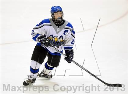 Thumbnail 1 in Brookfield/Bethel/Danbury vs. East Catholic (CIAC Division II Semifinal) photogallery.