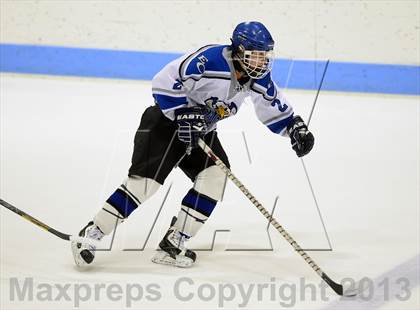 Thumbnail 1 in Brookfield/Bethel/Danbury vs. East Catholic (CIAC Division II Semifinal) photogallery.
