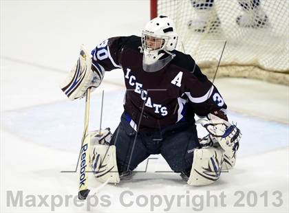 Thumbnail 1 in Brookfield/Bethel/Danbury vs. East Catholic (CIAC Division II Semifinal) photogallery.