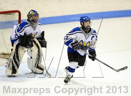 Thumbnail 2 in Brookfield/Bethel/Danbury vs. East Catholic (CIAC Division II Semifinal) photogallery.