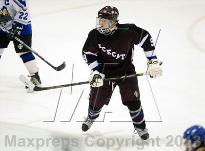 Thumbnail 1 in Brookfield/Bethel/Danbury vs. East Catholic (CIAC Division II Semifinal) photogallery.