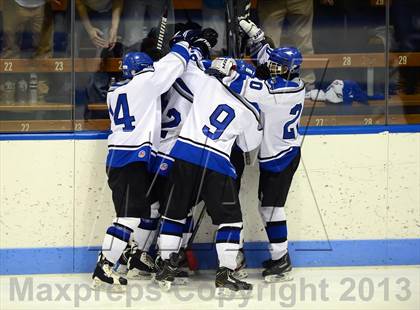 Thumbnail 3 in Brookfield/Bethel/Danbury vs. East Catholic (CIAC Division II Semifinal) photogallery.
