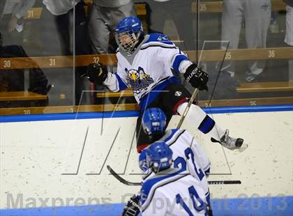 Thumbnail 1 in Brookfield/Bethel/Danbury vs. East Catholic (CIAC Division II Semifinal) photogallery.