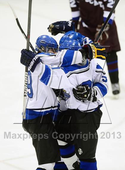 Thumbnail 1 in Brookfield/Bethel/Danbury vs. East Catholic (CIAC Division II Semifinal) photogallery.