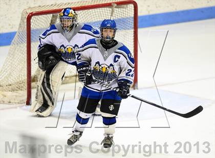Thumbnail 3 in Brookfield/Bethel/Danbury vs. East Catholic (CIAC Division II Semifinal) photogallery.
