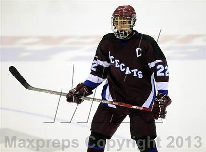Thumbnail 1 in Brookfield/Bethel/Danbury vs. East Catholic (CIAC Division II Semifinal) photogallery.