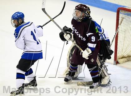 Thumbnail 2 in Brookfield/Bethel/Danbury vs. East Catholic (CIAC Division II Semifinal) photogallery.