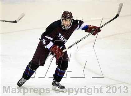 Thumbnail 1 in Brookfield/Bethel/Danbury vs. East Catholic (CIAC Division II Semifinal) photogallery.