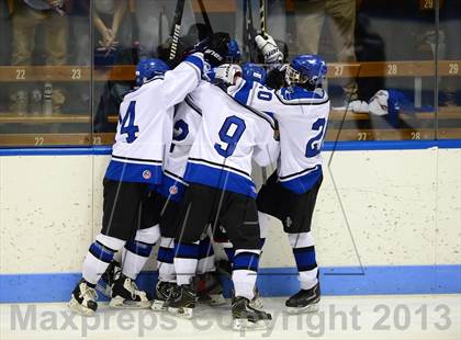 Thumbnail 1 in Brookfield/Bethel/Danbury vs. East Catholic (CIAC Division II Semifinal) photogallery.