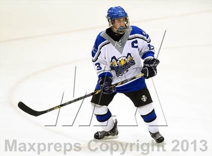Thumbnail 1 in Brookfield/Bethel/Danbury vs. East Catholic (CIAC Division II Semifinal) photogallery.
