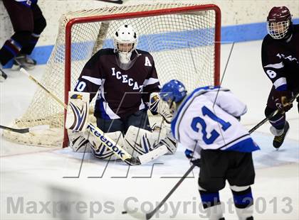 Thumbnail 1 in Brookfield/Bethel/Danbury vs. East Catholic (CIAC Division II Semifinal) photogallery.