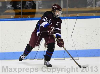 Thumbnail 2 in Brookfield/Bethel/Danbury vs. East Catholic (CIAC Division II Semifinal) photogallery.