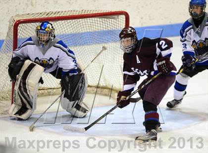 Thumbnail 1 in Brookfield/Bethel/Danbury vs. East Catholic (CIAC Division II Semifinal) photogallery.