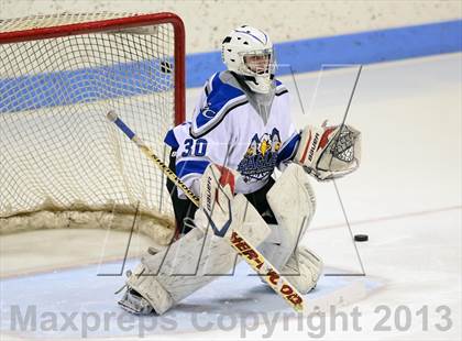 Thumbnail 3 in Brookfield/Bethel/Danbury vs. East Catholic (CIAC Division II Semifinal) photogallery.