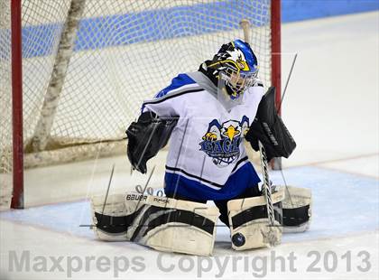Thumbnail 1 in Brookfield/Bethel/Danbury vs. East Catholic (CIAC Division II Semifinal) photogallery.