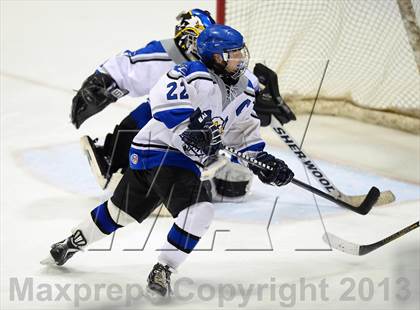 Thumbnail 1 in Brookfield/Bethel/Danbury vs. East Catholic (CIAC Division II Semifinal) photogallery.
