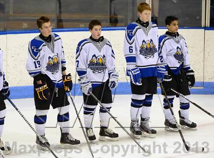 Thumbnail 1 in Brookfield/Bethel/Danbury vs. East Catholic (CIAC Division II Semifinal) photogallery.
