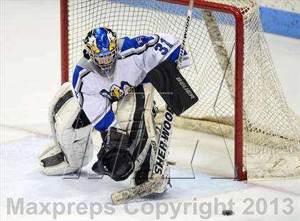 Thumbnail 1 in Brookfield/Bethel/Danbury vs. East Catholic (CIAC Division II Semifinal) photogallery.