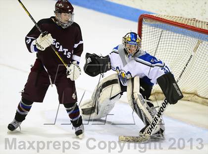 Thumbnail 3 in Brookfield/Bethel/Danbury vs. East Catholic (CIAC Division II Semifinal) photogallery.