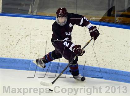 Thumbnail 2 in Brookfield/Bethel/Danbury vs. East Catholic (CIAC Division II Semifinal) photogallery.