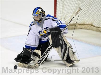 Thumbnail 1 in Brookfield/Bethel/Danbury vs. East Catholic (CIAC Division II Semifinal) photogallery.