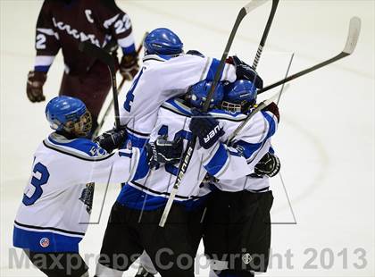 Thumbnail 3 in Brookfield/Bethel/Danbury vs. East Catholic (CIAC Division II Semifinal) photogallery.