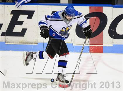 Thumbnail 3 in Brookfield/Bethel/Danbury vs. East Catholic (CIAC Division II Semifinal) photogallery.