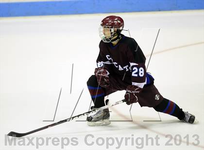 Thumbnail 2 in Brookfield/Bethel/Danbury vs. East Catholic (CIAC Division II Semifinal) photogallery.