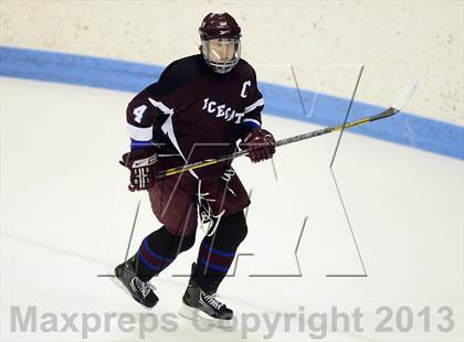 Thumbnail 2 in Brookfield/Bethel/Danbury vs. East Catholic (CIAC Division II Semifinal) photogallery.