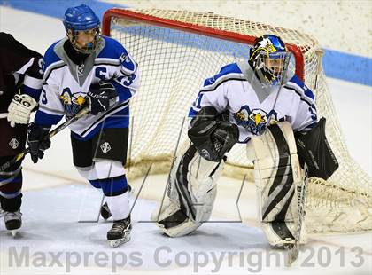 Thumbnail 1 in Brookfield/Bethel/Danbury vs. East Catholic (CIAC Division II Semifinal) photogallery.