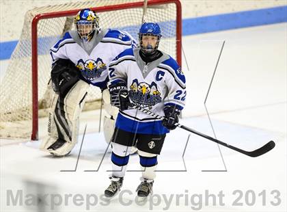 Thumbnail 1 in Brookfield/Bethel/Danbury vs. East Catholic (CIAC Division II Semifinal) photogallery.