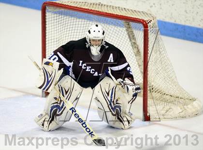 Thumbnail 2 in Brookfield/Bethel/Danbury vs. East Catholic (CIAC Division II Semifinal) photogallery.