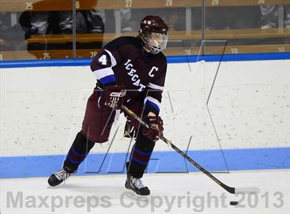 Thumbnail 1 in Brookfield/Bethel/Danbury vs. East Catholic (CIAC Division II Semifinal) photogallery.