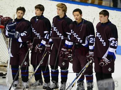 Thumbnail 1 in Brookfield/Bethel/Danbury vs. East Catholic (CIAC Division II Semifinal) photogallery.