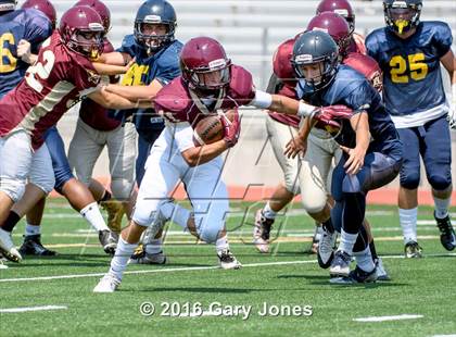 Thumbnail 1 in Whitney vs Oak Ridge scrimmage photogallery.
