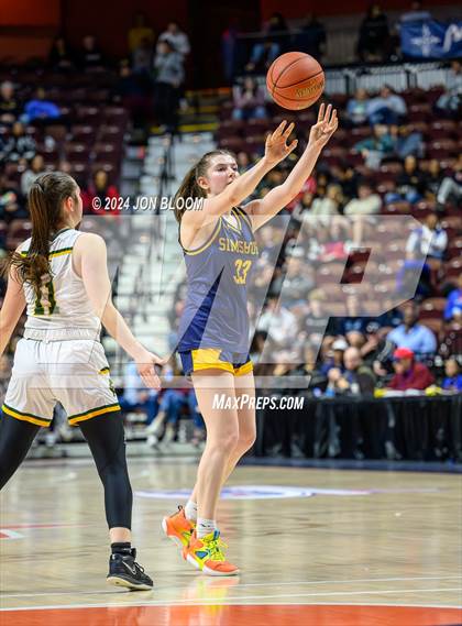 Thumbnail 2 in Holy Cross vs. Simsbury (CIAC L Final) photogallery.